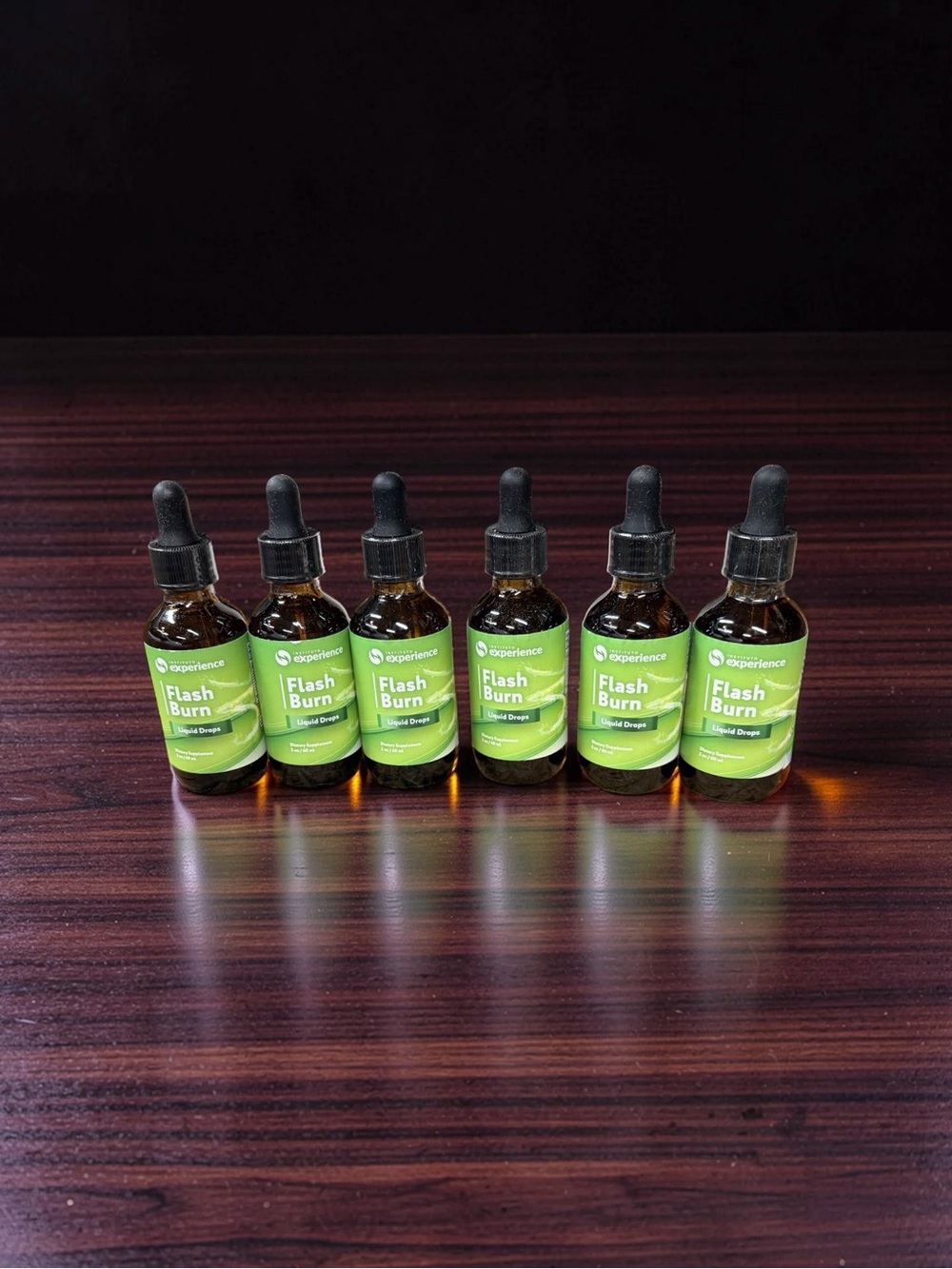 Flash Burn Liquid Drops - Green Serum